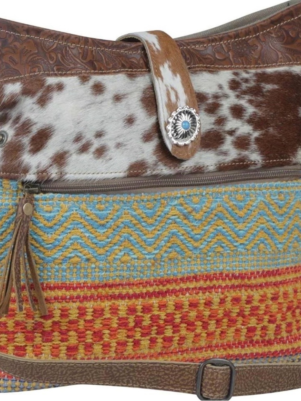 Myra Bag Boho Patchwork Purse